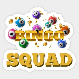 Lucky bingo Sticker